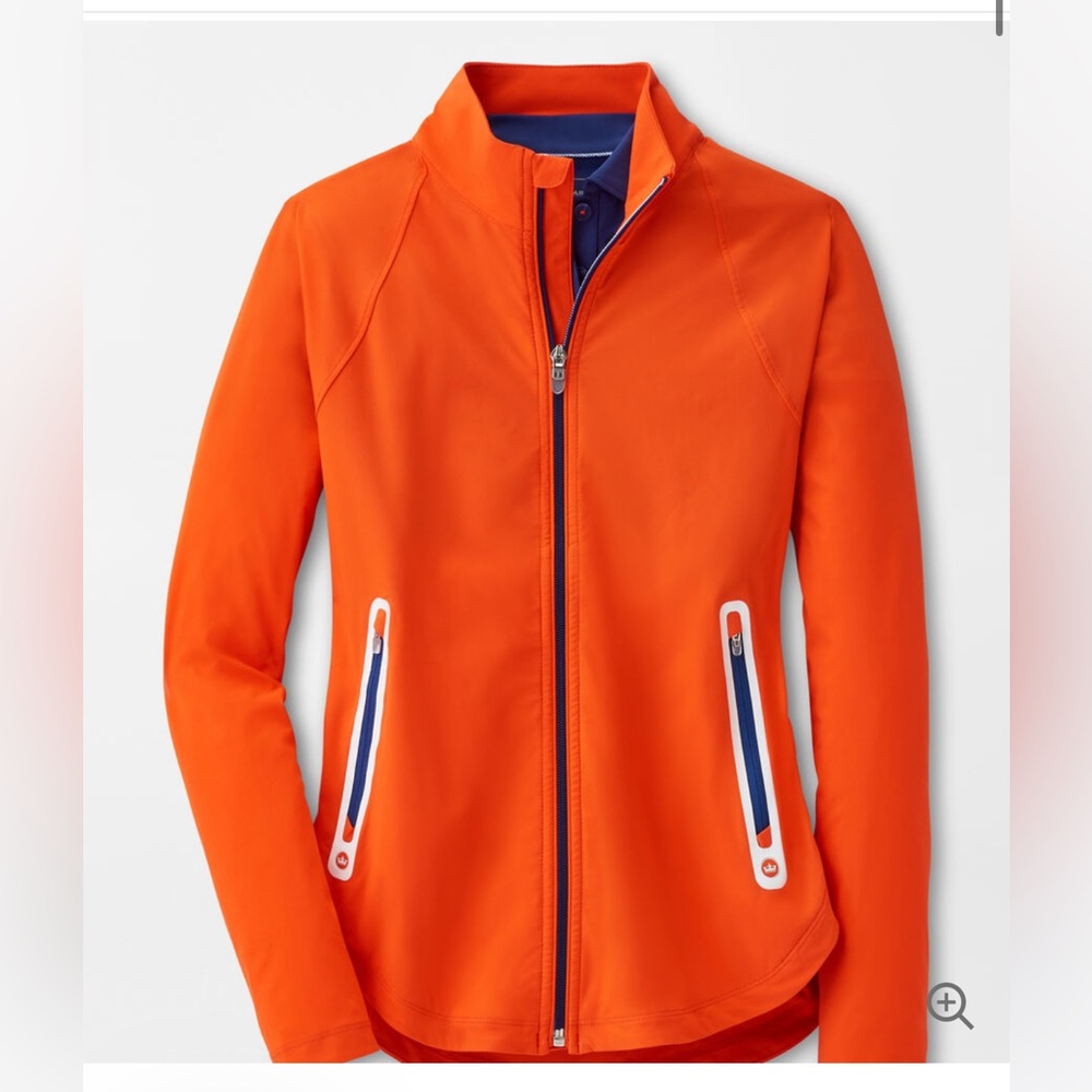 Peter Millar Jameson Flex Adapt Jacket in Vermilion NWT Wind and Water Resistant